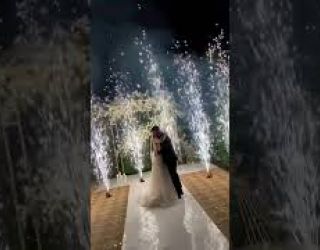 Бенгальские огни + холодные фонтаны