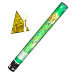 Пневмохлопушка 60 см, прямоугольники золото - Купить конфетти в Ставрополе - серпантин - хлопушки