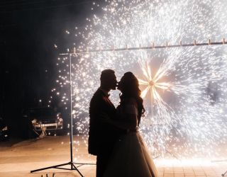 Сценические спецэффекты на свадьбу в Ставрополе