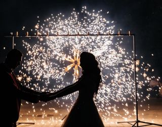 Сценические спецэффекты на свадьбу в Ставрополе