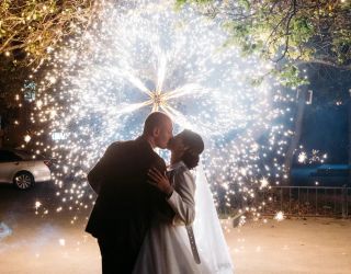 Шоу фейерверков на свадьбу в Ставрополе