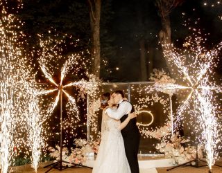 Холодные фонтаны в Ставрополе - пиротехника, спецэффекты